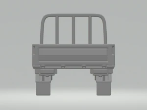 dry cargo truck bed 3D Print Model