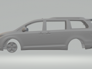 toyota sienna 11 3D Print Model