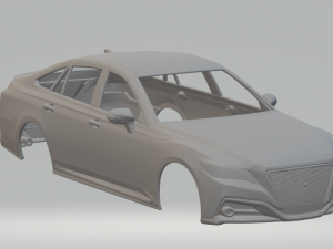 toyota crown advance 18 3D Baskı Modeli