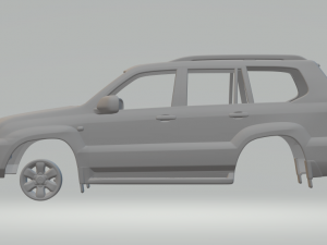 toyota land cruiser prado 2009 3D Print Model