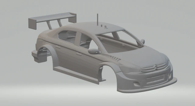 citron c-elyse tcr 3D Print Model .c4d .max .obj .3ds .fbx .stl .blend 