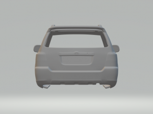 toyota highlander 2003 3D 打印模型