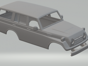 toyota land cruiser 75 3D Print Model