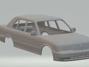 toyota crown 1991 3D Print Model