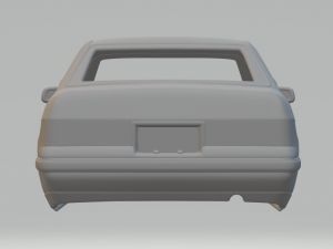 toyota crown 1993 3D printmodel