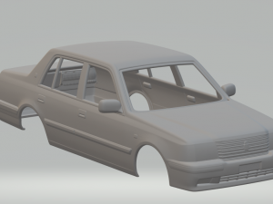 toyota crown comfort 1995 Modello di stampa 3D