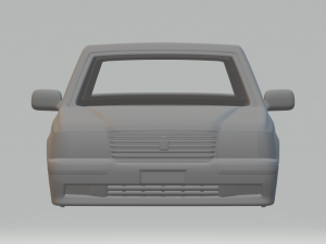 toyota crown comfort 1995 3D 프린트 모델