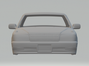 toyota crown 1997 3D 프린트 모델