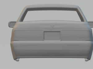toyota crown 1997 3D 프린트 모델