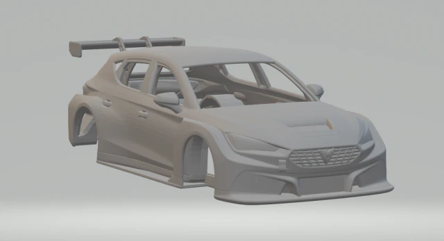 cupra tcr 3D Print Model .c4d .max .obj .3ds .fbx .stl .blend 