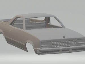 chevrolet el camino 82 3D Print Model
