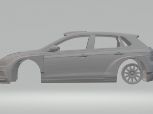 vw polo gti maxi cup 3D Print Model