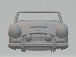 1965 austin-healey 3000 series iii Modello di stampa 3D