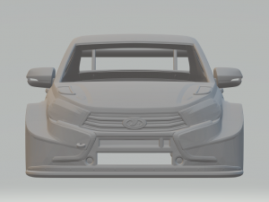 lada vesta tcr 3D-Druckmodell
