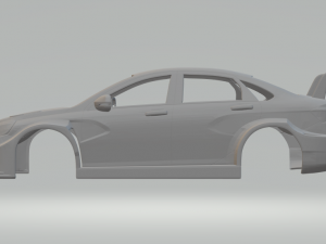 lada vesta tcr 3D-Druckmodell