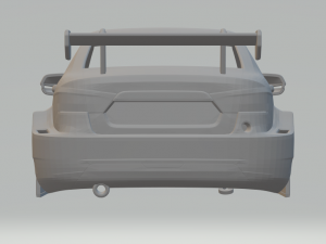 lada vesta tcr 3D-Druckmodell