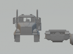 western star 4900sa 3Dプリントモデル