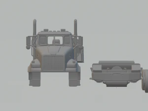 western star 4900sa 3D Print Model