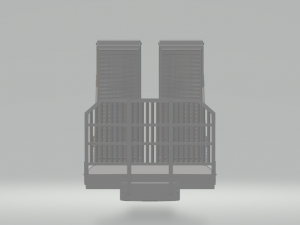 flatbed transport truck 3D 프린트 모델