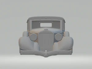 delage d8 1936 3D Print Model