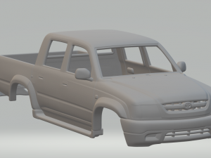 toyota hilux mk6 doublecab 3D Print Model