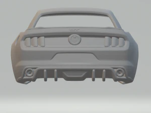 mustang notchback 2017 Modelo de Impressão 3D
