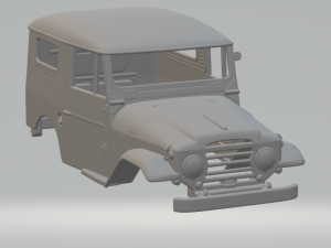 toyota land cruiser hardtop 55 3D 打印模型