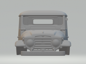 toyota land cruiser hardtop 55 Modello di stampa 3D