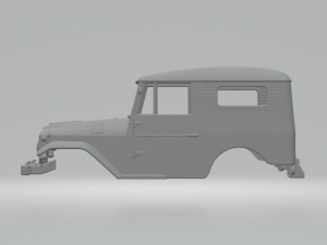 toyota land cruiser hardtop 55 Modello di stampa 3D
