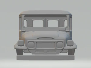 toyota land cruiser j40 hard top bj44v 1979 3D Print Model