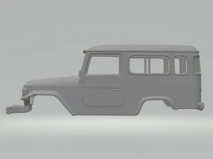 toyota land cruiser j40 hard top bj44v 1979 3D Print Model