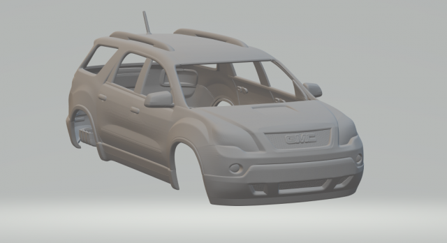 gmc acadia 2011 3D प्रिंट मॉडल .c4d .max .obj .3ds .fbx .stl .blend 