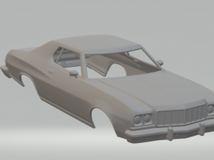gran torino hardtop 74 3D Print Model