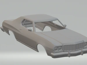 Gran Torino toit rigide 74 Modèles 3D en vedette