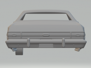 gran torino hardtop 74 3D Print Model