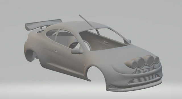 puma rally 1999 3D Print Model .c4d .max .obj .3ds .fbx .stl .blend