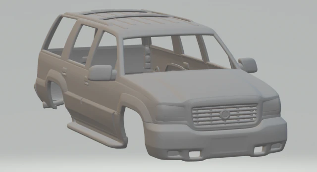 cadillac escalade 99 3D Print Model .c4d .max .obj .3ds .fbx .stl .blend 
