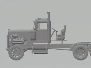 kenworth w900a day cab 3D Print Model