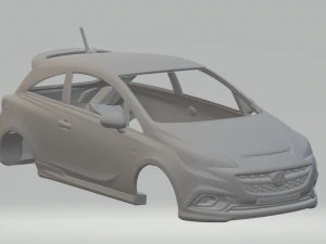 Opel Corsa Vxr Modello di stampa 3D