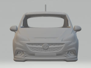 vauxhall corsa vxr 3D प्रिंट मॉडल