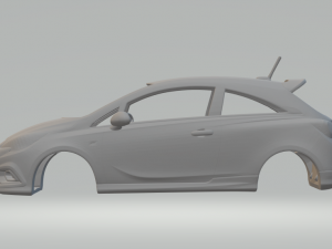 vauxhall corsa vxr 3D प्रिंट मॉडल