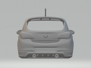 vauxhall corsa vxr 3D प्रिंट मॉडल