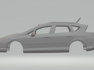 peugeot 407 sw 3D Print Model