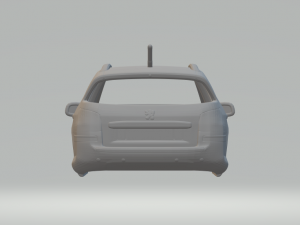 peugeot 407 sw 3D Print Model