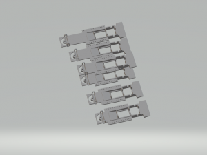 chassis slot car 3Dプリントモデル