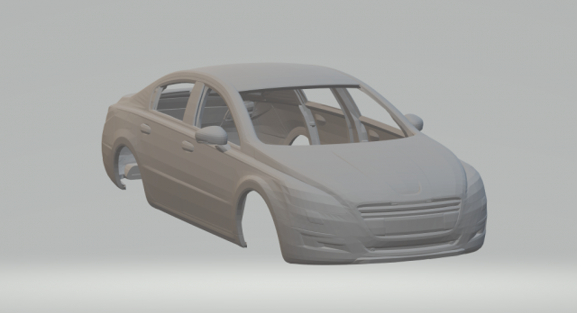 peugeot 508 Modèles 3D en vedette .c4d .max .obj .3ds .fbx .stl .blend 