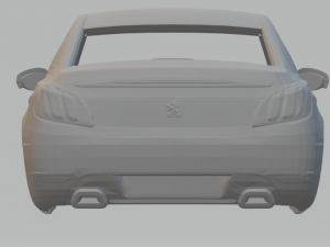 peugeot 508 Modèles 3D en vedette