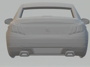 peugeot 508 3D Print Model