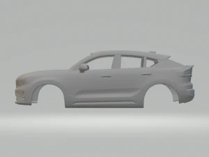 volvo c40 recharge 3D Print Model