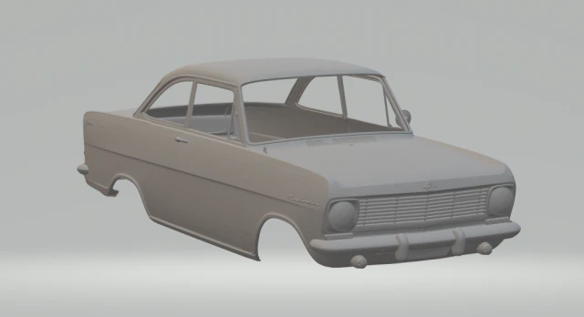 opel kadett 63 3D Print Model .c4d .max .obj .3ds .fbx .stl .blend 